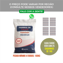 Carregar imagem no visualizador da galeria, Farinha Fosfatada (4 Fardos de 25kg)

